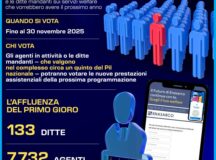 AFFLUENZA RECORD VOTO ENASARCO SU WELFARE. INFOGRAFICA